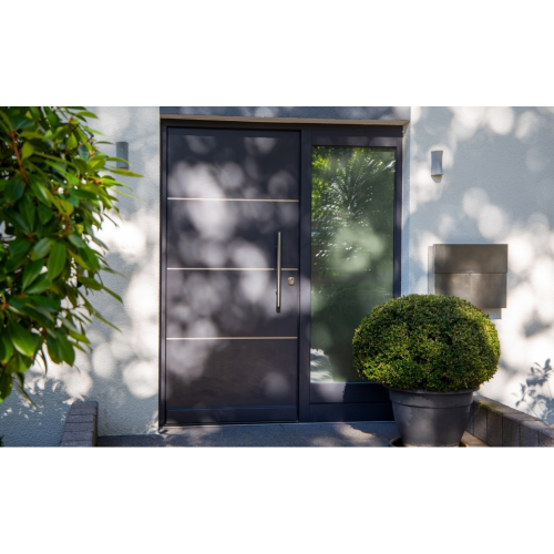 Portes d'entrée en Aluminium